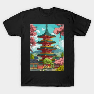 Kyoto Cartoon Style T-Shirt